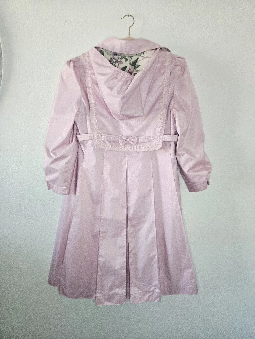 Rothschild Pink 3 Button Coat Girls sz 16